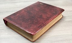 Kenneth Copeland Reference Bible 1972 RED HANDBOUND GENUINE LEATHER Red Letter