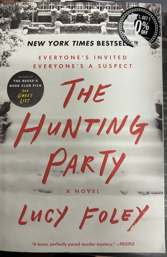 THE HUNTING PARTY NYT Bestseller Reese’s Book Club Pick Mystery By Lucy Foley