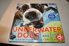 Underwater Dogs Kids Edition by Casteel, Seth w/Poster Hardcover Gift Animals
