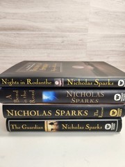 Nicholas Sparks Hardcover Book Lot of 4 w/ Dust Jackets 1st editions-GREAT