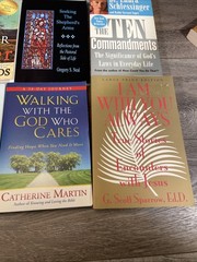Huge Christian Book Lot of 25 Max Lucado Billy Graham Prayer Devotional Bible