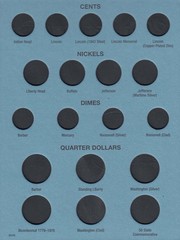 Whitman New Blue Folder 9046 For US 20th Century Type Coins New Album Free Post