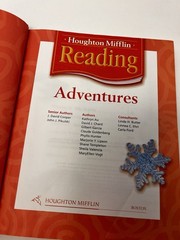 HOUGHTON MIFFLIN READING: Student Anthology Textbook Grade 2.1 Adventures – GOOD