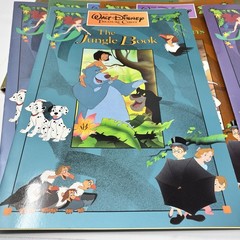 The Walt Disney-Treasure Chest ~5 Oversized Books ~1991 Vintage!