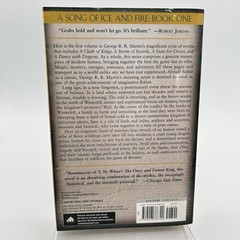 A Song of Ice and Fire (Game of Thrones) 1-5 Large Paperback Set