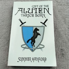 Gift Of The Aluien Thrice Born By Summer Hanford With Bookmark Signed To Summer