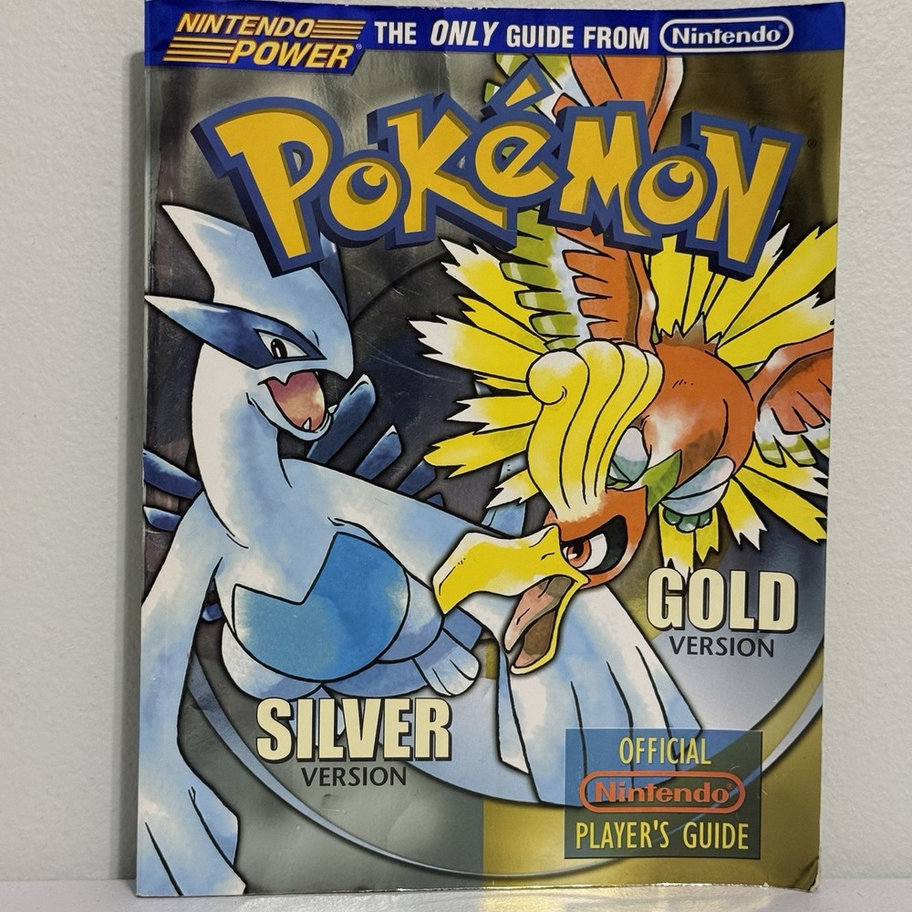 Official Nintendo Power Pokemon Gold & Silver Guide Strategy Guide Holofoil