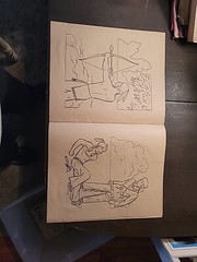 Vintage Indian Fighter Coloring Book- 12 7/8″ Tall X 10 5/8″ Wide…Great Cond