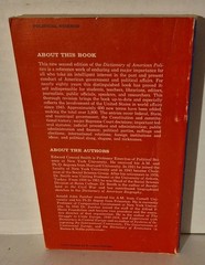 DictionaryOfAmerican PoliticsEveryday Handbooks By Edward Smith & Arnold Zurcher
