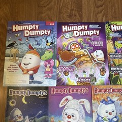 Lot of 11 Humpty Dumpty’s Magazine for Kids – 1980s, 1990s & 2000s Issues VTG