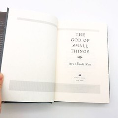 The God Of Small Things Hardcover Arundhati Roy 1997 Love India 1st Edition