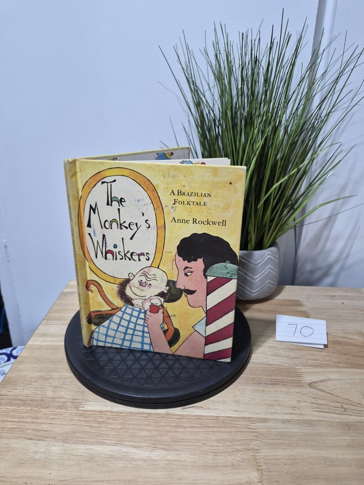 The Monkeys Whiskers: A Brazilian Folktale By Anne Rockwell 1971 Hardcover