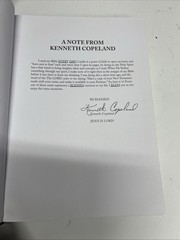 THE NEW TESTAMENT KJV Kenneth Copeland Personal Notes Edition, Faux Leather,