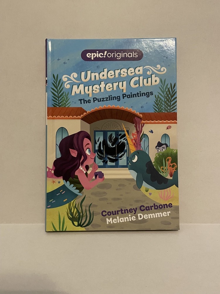 Courtney Carbon The Puzzling Paintings Undersea Mystery Club Book 3 (Hardcover)