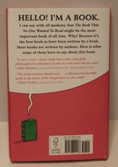 The Book That No One Wanted to Read by Richard Ayoade – Hardcover – ARC