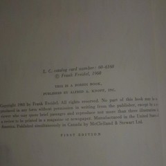 Frank Freidel America in the Twentieth Century Hardcover 1960 Knopf 1st Ed