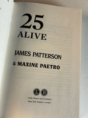 25 Alive A Women’s Murder Club Thriller James Patterson Maxine Paetro Hardcover