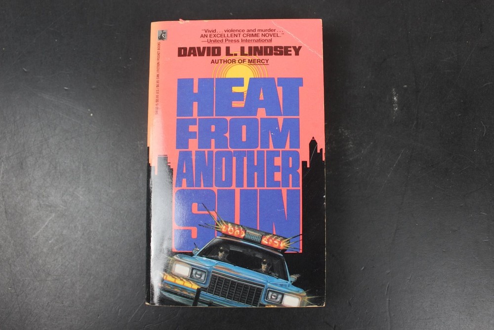 Heat From Another Sun David L. Lindsey 1985 First Pocket Books Printing Crime PB