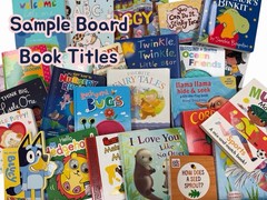 Lot of 20 Children BOARD Hardcover BABY TODDLER DAYCARE Kids BOOKS *RANDOM MIX*