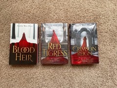 Blood Heir Trilogy Goldsboro Signed & Numbered Exclusive Editions sprayed edges