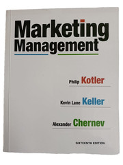 Marketing Management [SIXTEENTH ED.]-Paperback, by Kotler Philip; Keller – VGood