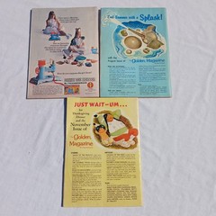 The Golden Magazine For Boys And Girls Lot of 3 1965 1966 1967 Light Wear