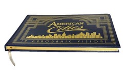 American Cities A Panoramic Vision EASTON Press Luxury Edition Leather Bound 16″