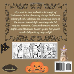 A Vintage Halloween Coloring Book: Beautiful Classic, True Style…
