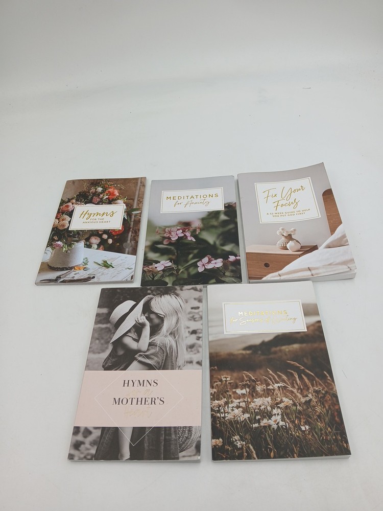 Lot of 5: The Daily Grace Co. Meditation Bundle For Moms Mothers Anxiety