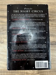 The Night Circus Erin Morgenstern First Edition 1st Printing Hardcover Hardback