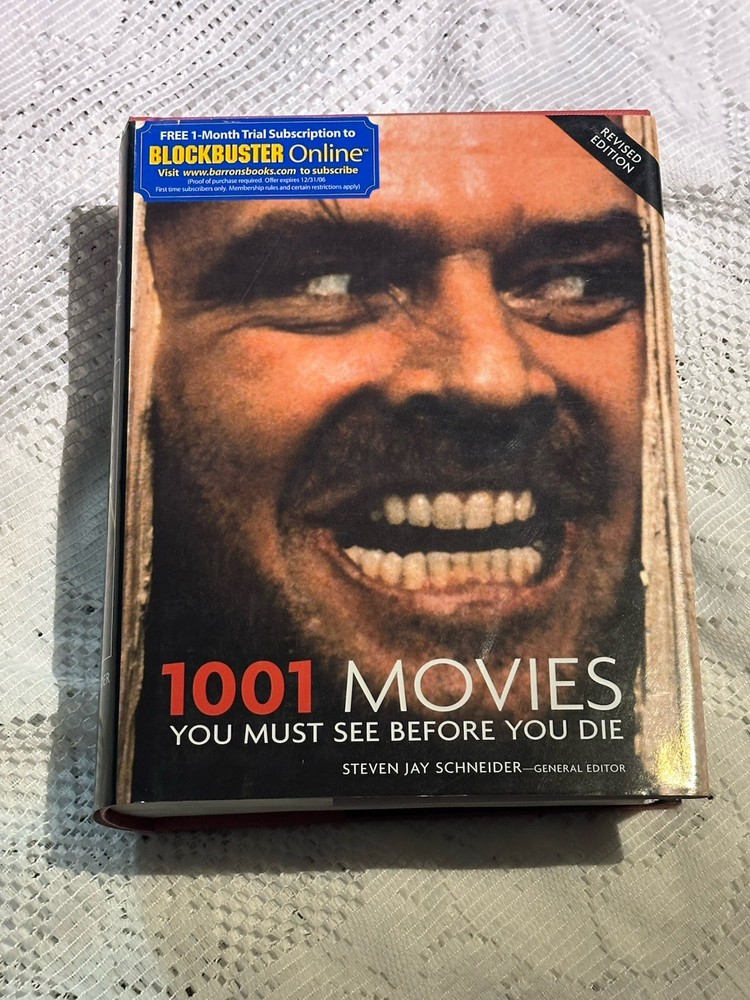 1001 Movies You Must See Before You Die by Steven Jay Schneider(2005, Hardcover)