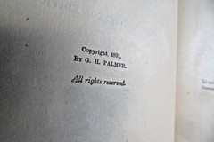 1891 Palmer’s The Odyssey of Homer *VIDEO* by G.H. Palmer Houghton Mifflin Co.
