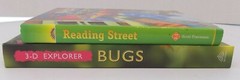 Lot Of 2~Learning Books~3-D Explorer Bugs~Reading 2008 Student Edition Grade 2.1