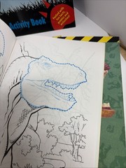 10 DINOSAURS ACTIVITY BOOKS. Paint, Color, Stickers & Puzzles NOS