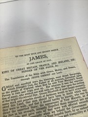 Vintage~NBP~Holy Bible King James Version Self-Pronouncing~Hardcover