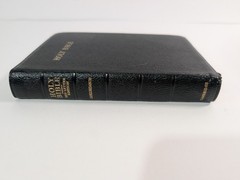 Cambridge Cameo Holy Bible KJV French Morocco Leather India Paper Vintage 1972