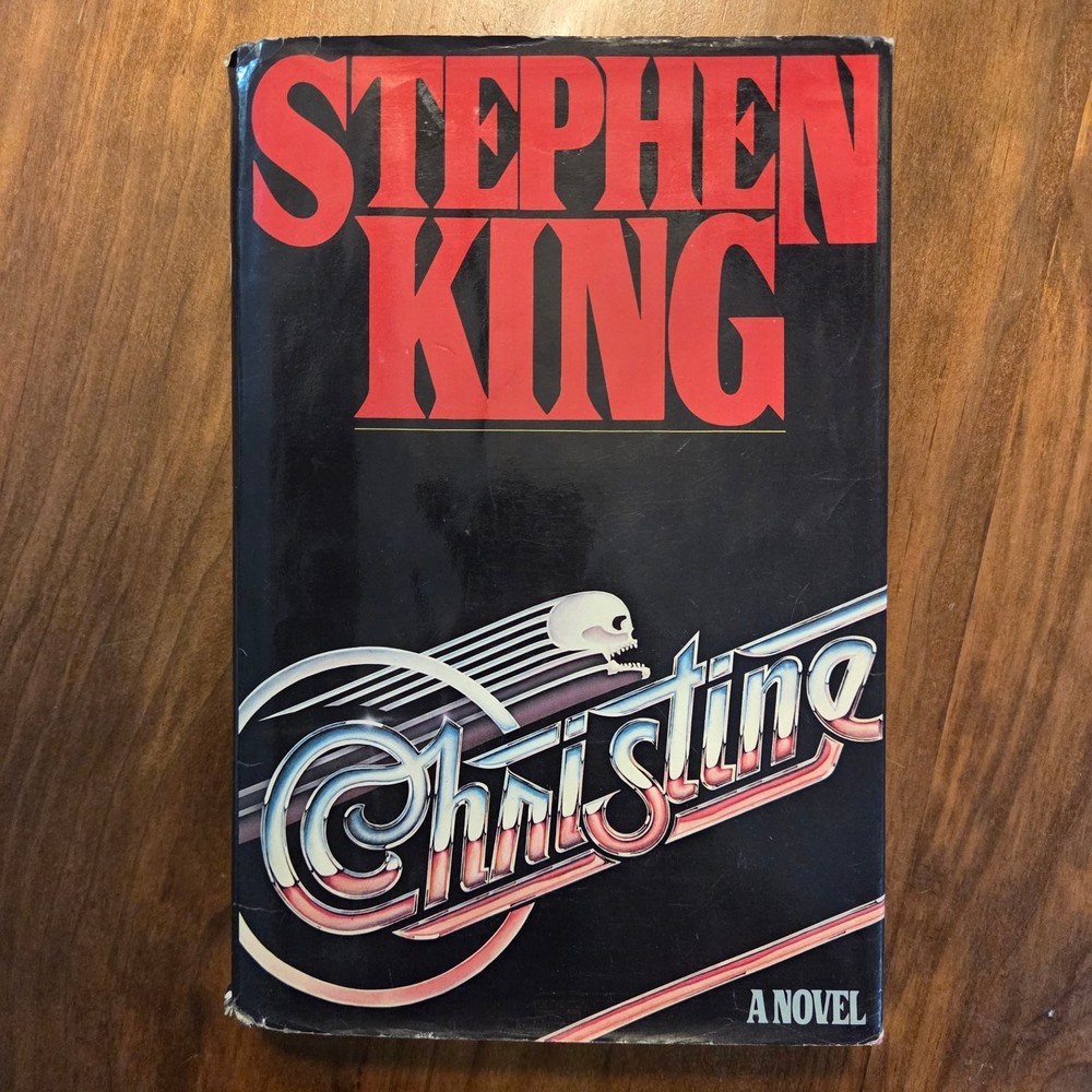 Christine Stephen King 1983 First Edition Horror Novel Viking Press