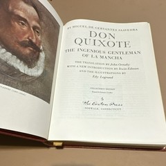 Easton Press Don Quixote by Miguel de Cervantes Leather Illustrated Collectors