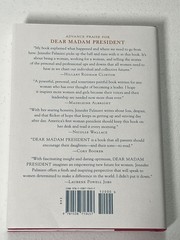 Dear Madam President Jennifer Palmieri Hardcover Leadership Politics Book
