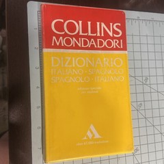 Collins Mondadori Italian Dictionary Paperback Water Resistant Cover Travel