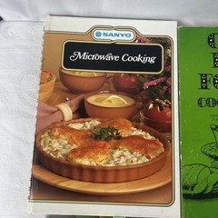 8 Vintage Cookbook Lot Numerous Authors And Titles Decent Conditions For Age