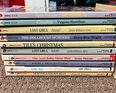 Vintage Lot of 30 kids Apple Fiction Books