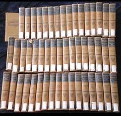 1930s Harvard Classics 5 Foot Shelf Of Books 51 Volume (#35 missing) Library Iss