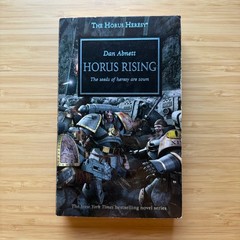 The Horus Heresy: Horus Rising Dan Abnett 2022 1st Printing PB Warhammer 40K VG