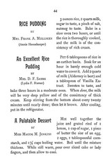 1891 The Alumnae Vintage Cookbook 84 Pages