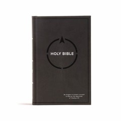 CSB Drill Bible, Gray LeatherTouch Over Board Imitation Leather