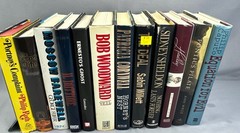 Lot of 12 Novels Mixed Authors, Genres And Titles Hardcover Dust Jacket Books