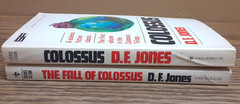 Colossus and Fall of Colossus by D.F. Jones 1975/76 Berkley Medallion Paperback