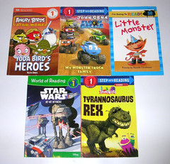 Lot 25 LEVEL 1 BOYS – I Can Read, Step Into Reading, Scholastic Readers Books