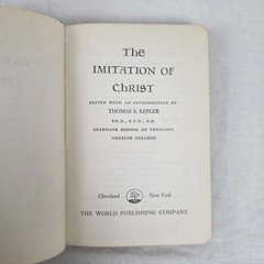 Imitation of Christ 1st Edition 1952 Thomas S Kepler Oberlin College Theology